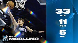 Mac McClung Delivers OT Win Posting 33 Points vs. Windy City Bulls