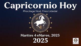 Capricornio Hoy – Martes 4 de Marzo de 2025