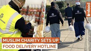 Muslim Charity Sets Up Food Delivery Hotline Self-Isolating People