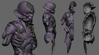 Design Rage 4 - Sci-fi Suit w/ Zbrush