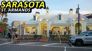 Sarasota Florida - St. Armands Circle Walking Tour