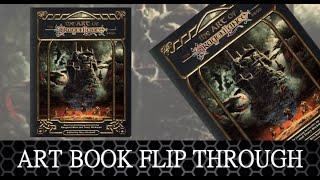 FANTASY ART BOOK FLIP THROUGH  -  THE ART OF DRAGONLANCE