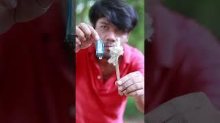 Survival Skills: SMART idea and USEFUL Reuse Lighter you never know. #survival  #camping #outdoors