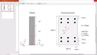 Learning OpenSees -  Fiber Sections, Reinforced Concrete Beam Example - Long Version