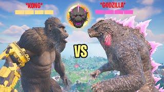 The GODZILLA VS KONG Boss Challenge In Fortnite