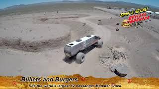 Bullets and Burgers Las Vegas - The Ultimate Outdoor Machine Gun Adventure