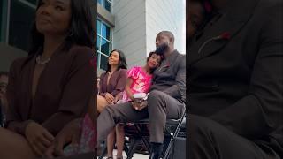 The way Kaavia is there for her dad  #dwyanewade #miamiheat #nba