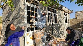 Installing a door: Grandma's house is safer than ever.
