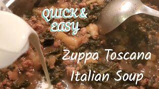 Zuppa Toscana Italian Soup #cozyfallsoup24 @GailsSouthernLiving  @MilknHoneyHeritageFarmz