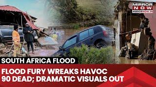 South Africa Flood: Scary Visuals Emerge As 90 Killed | Homes Submerged, Students In Bus Swept Away