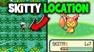 WHERE TO FIND SKITTY ON POKEMON EMERALD