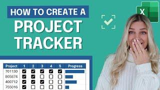 How to Create a Project Tracker in Excel (2 Scenarios)