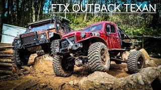 FTX Outback TEXAN @ SPRING WOODS RC. 1/10 trail truck. Dodge power wagon, TRAXXAS TRX4