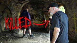 Scary ANCIENT Haunted Cave in the Woods "Anchor Church" | Real Paranormal Activity