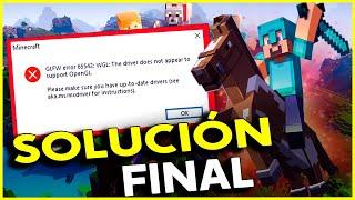  how to fix Minecraft Launcher GLFW ERROR 65542 error |FINAL METHOD 2022-2023-2024