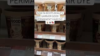 NEW IN BOOTS BEAUTY GARNIER GOOD PERMANENT HAIR DYE ️ #bootsuk #garnier #garnierhaircolor