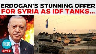 LIVE | Erdogan’s Big Move After Al-Assad’s Ouster From Syria; Issues This Warning To Israel