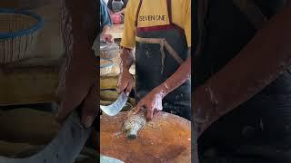 Parrot fish cutting | Street Food #fishcutting #fish #seafood  #cuttingskills #2025 #fishing #food