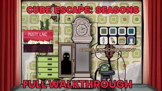 CUBE ESCAPE: SEASONS FULL WALKTHROUGH | RUSTY LAKE