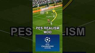 PES Goal Realism Mod #shorts #football #efootball #pes