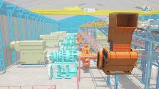 Sugar Manufacturing Process - 3D Animation