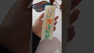 Easy floral art  #music #floralart #watercolor
