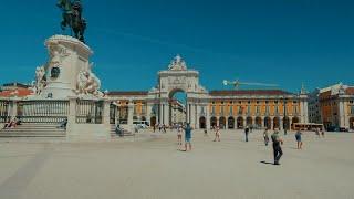 Establishing Shot Of Commerce Square  Stock Video