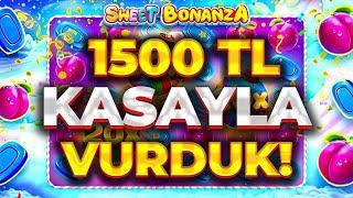 SWEET BONANZA KÜÇÜK KASA | 1500 TL KASAYLA REKOR ÖDEME SLOT OYUNLARI TAKTİK VURGUN 