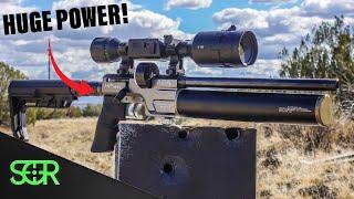 Airguns with More POWER than 9MM FIREARMS - EXPLODING BRICKS - AEA Zeus 72 cal & HP Max 45!