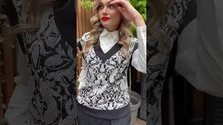 Офисный костюм-тройка с жилетом Мода-Юрс арт. 2830  #style #fashion   #ootd