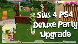 The Sims 4 PS4 Deluxe Party Upgrade - What do you get?