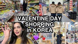  VALENTINE’S DAY SHOPPING DATE in KOREA ️ vlog