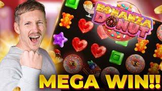 INSANE WIN ON BONANZA DONUT - INSANE BONUS - WITH CASINODADDY