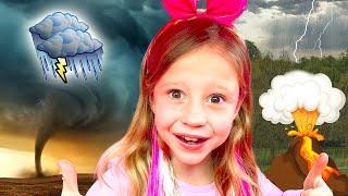 Nastya learns by playing with her dad | Collection of children's videos