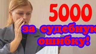 МЫ БУДЕМ ПЛАТИТЬ ЗА ОШИБКИ СУДЕЙ.НОВОВВЕДЕНИЯ ПО ПОШЛИНАМ