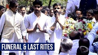 Suniel Shetty Father Veerapa Shetty's FUNERAL | Bollywood Celebrities Pay Condolence