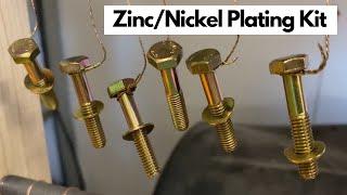 Zinc/Nickel Plating Kit by Classic Plating UK - First Impressions/Results!