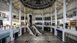 Exploring Falkirk's Abandoned Shopping Centre: Sneaking in at Night