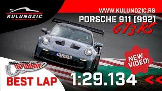 Andrej Kulundzic Autodrom Grobnik, GT3RS 992, 01:29.121 ( official 1:29.134 ) with 2-3 overtaking 