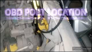 FOTON  OBD PORT LOCATION