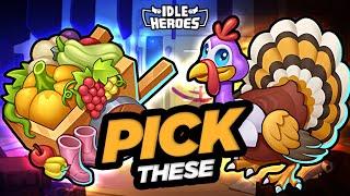 Idle Heroes - PLEASE Go For These Two Treasures at Thanksgiving!!!