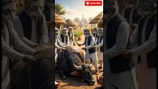 qurbani Mubarok village scane #cat#cow #goru #edit #treanding #shortsfeed