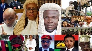 Tension In Nig Courtroom As Nnamdi Kanu Declares New Prophecy In Court During Visit By US Officials