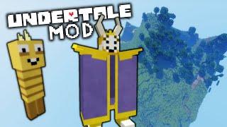 Undertale in Minecraft: Asgore and Monster kid (Mod Update)