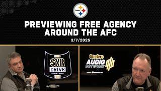 Previewing Free Agency for Steelers & other AFC Teams | SNR Drive | Pittsburgh Steelers