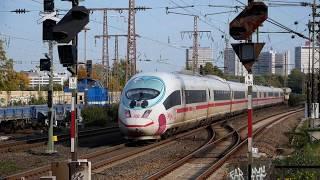 Züge  in Essen West mit ICE 4 RRX BR 101 193 146 402 403 407 422 3429 643 1428 THA FLX