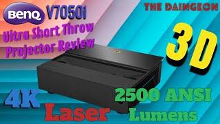 BenQ V7050i 4K Ultra Short Throw 3D Laser TV Review