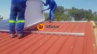 WiSolar hybrid solar electricity integration in Bronkhorstspruit, South Africa