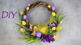 EASTER WREATH with your own hands. Easter decor.