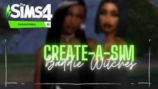 Sims 4 Create A Sim | Supernatural Baddies | Full CC List Included